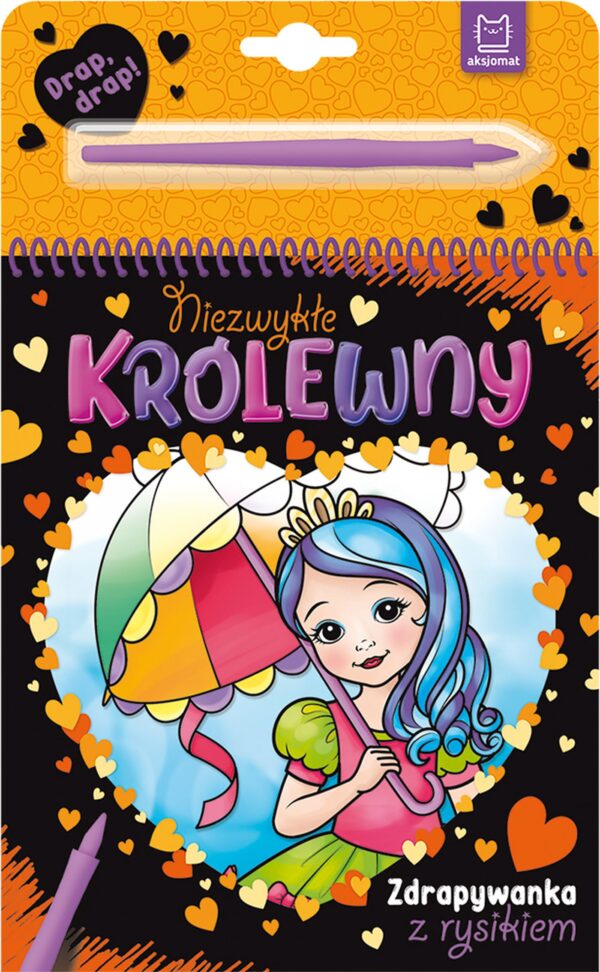 Niezwykłe królewny. Zdrapywanka z rysikiem - 978-83-8213-994-5