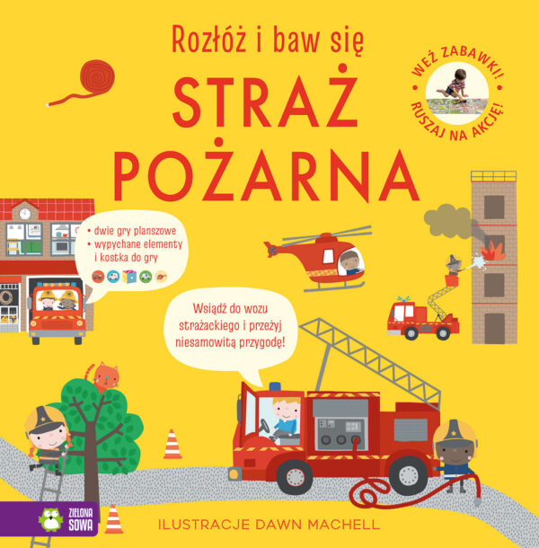 Straż pożarna. Rozłóż i baw się - 978-83-8299-704-0