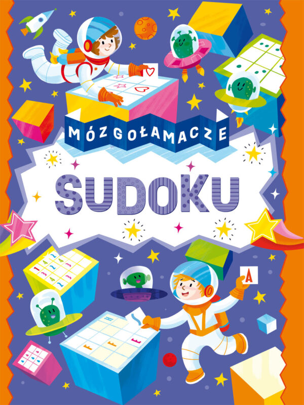 Sudoku. Mózgołamacze - 9788368033502