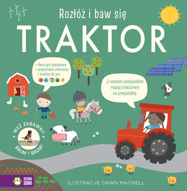 Traktor. Rozłóż i baw się - 978-83-8299-692-0