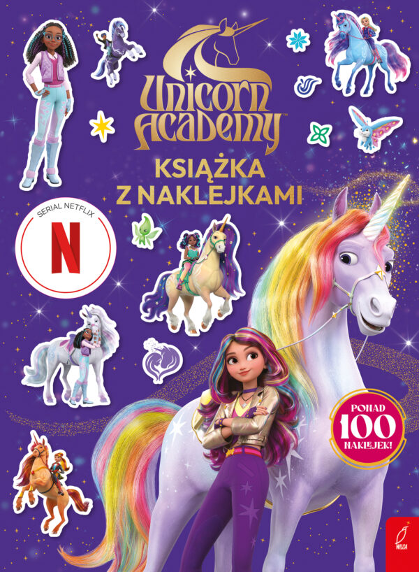 Unicorn Academy. Książka z naklejkami - 978-83-8319-826-2