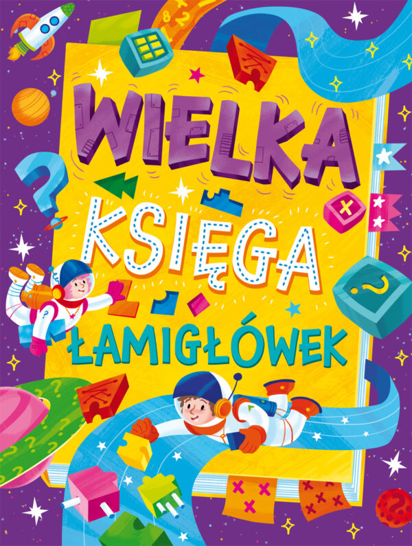 Wielka księga łamigłówek - 9788368033533