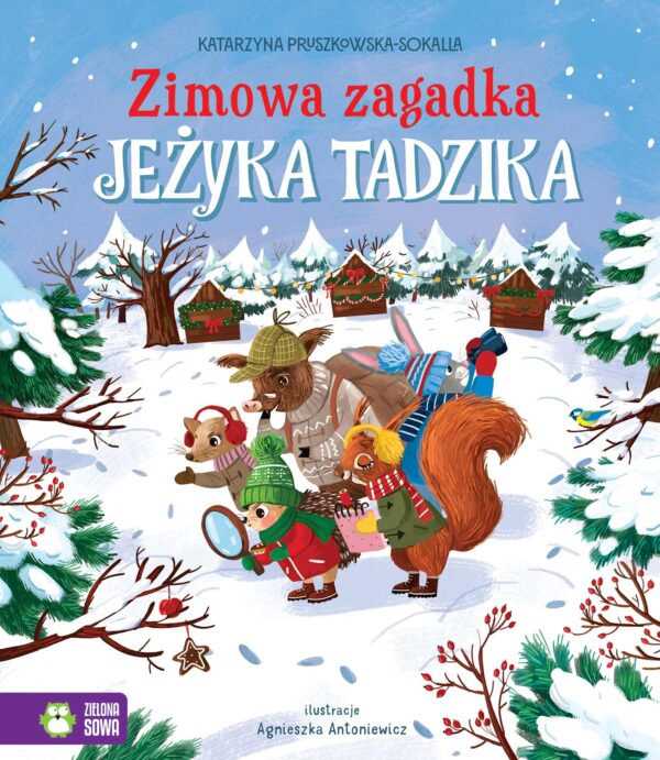 Zimowa zagadka jeżyka Tadzika - 978-83-8299-832-0