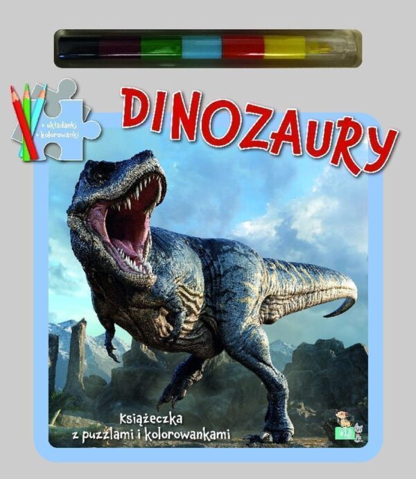 Dinozaury. Książeczki z puzzlami