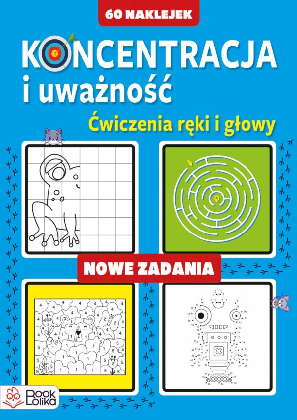 Koncentracja i uważność. Nowe zadania - 978-83-67237-80-2