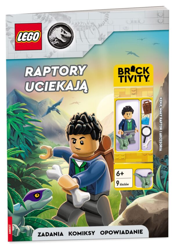 Lego Jurassic World Raptory uciekają! LNC-6207 - 9788325345143